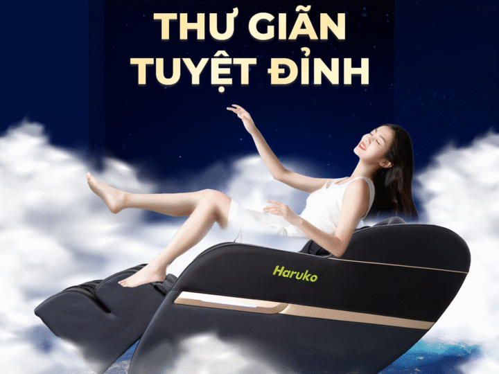 Hành Trình Tìm Ghế Massage Giá Rẻ Của Tôi: Haruko H7 – “Người Bạn” Thư Giãn Không Thể Thiếu